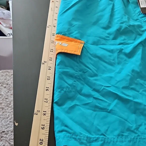 NFL Miami Dolphins Lined Swim Trunks, Size 14/16 🐬🏈 - Picture 11 of 13